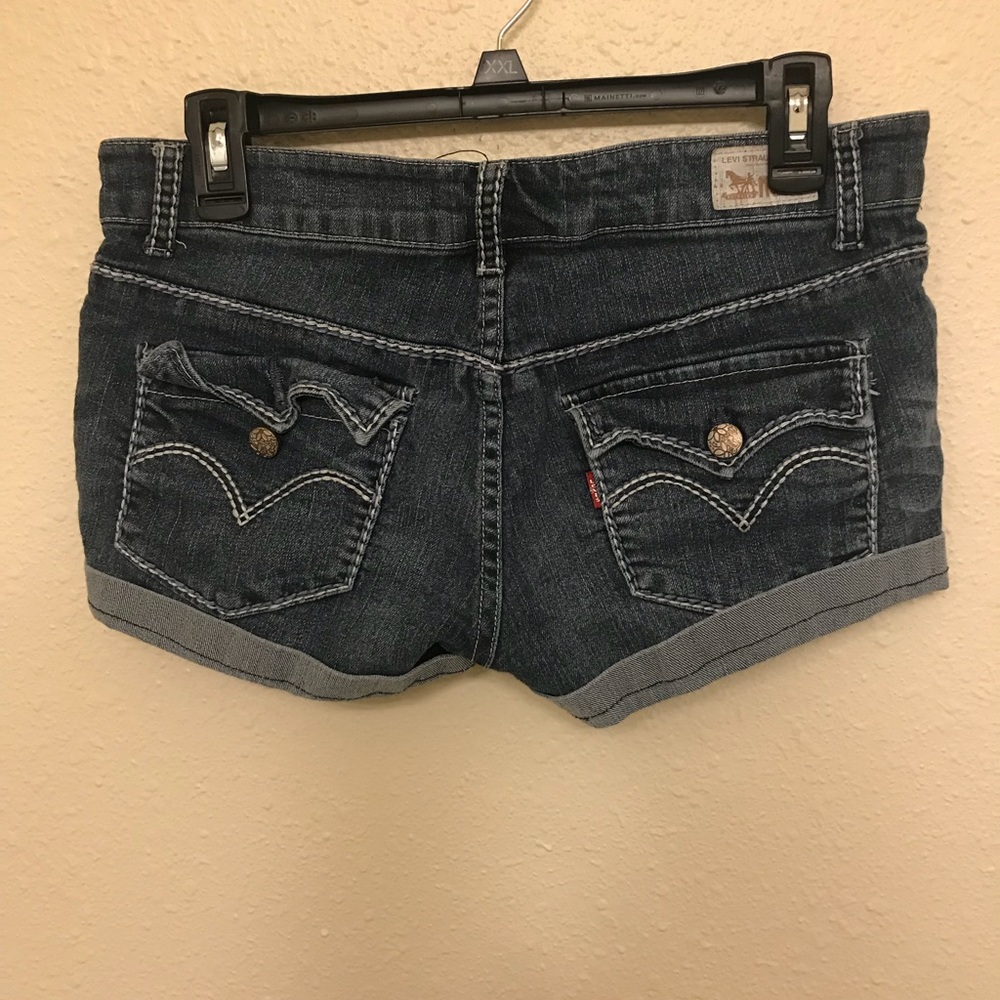 I am selling shorty short jeans from Levi’s